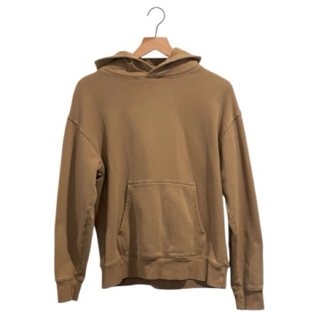Aritzia TNA Tan Cozy Fleece Hoodie for Women, Casual and Relaxed, Size Medium - Picture 2 of 14